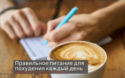 Правильное питание для похудения